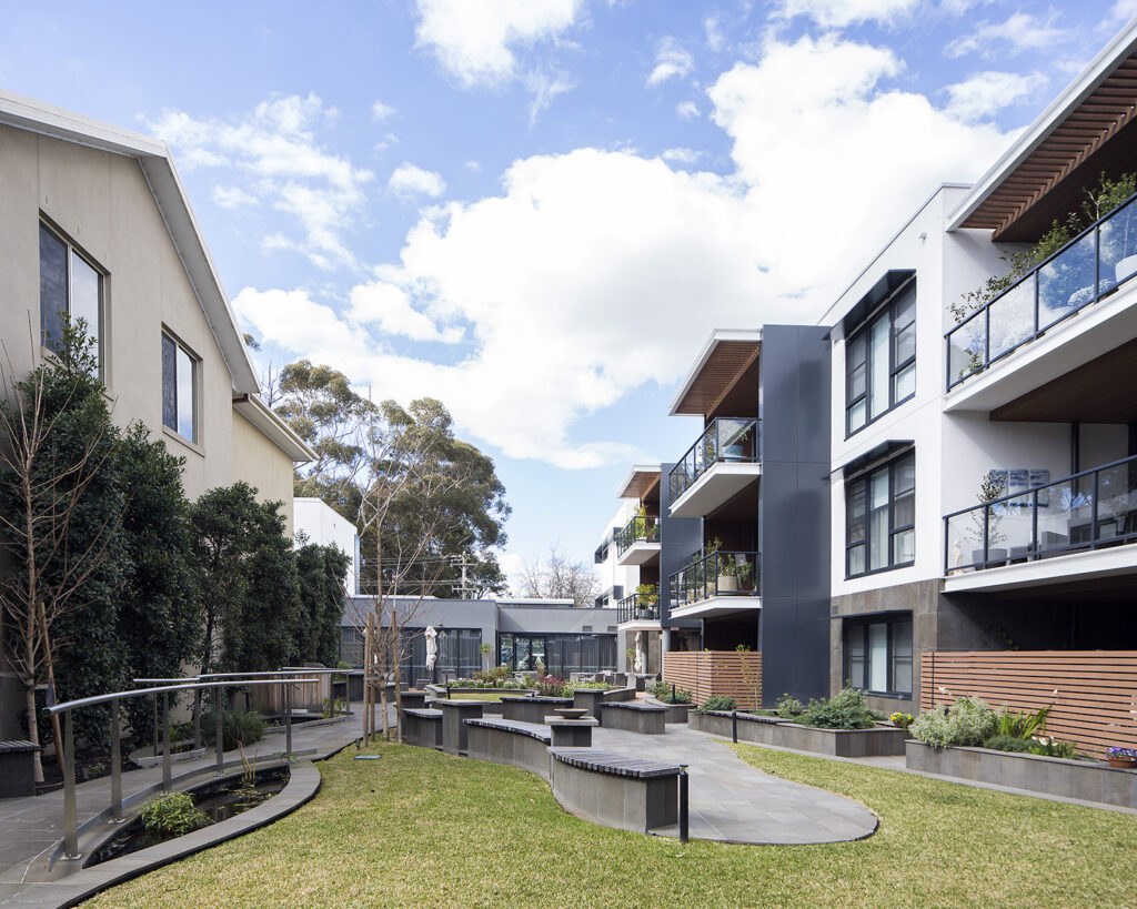Exterior - Independent Living Units at Hester Canterbury - BASScare Aged Care